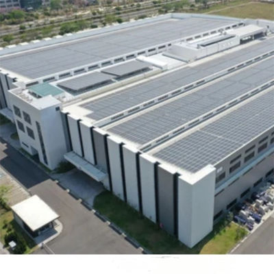 Kerangka Portal Baja Bangunan Baja Prefabrikasi Terbuat Dari Q355B Q235B Besi Dan Fondasi Beton Menawarkan Integritas Struktural