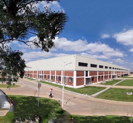 Q355/ Q235 Lokakarya Struktur Baja dengan Layanan Pengolahan Decoiling