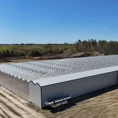 Rumah Kaca Wisata Wenluo - Rumah Kaca Pertanian Sayuran Berskala Besar