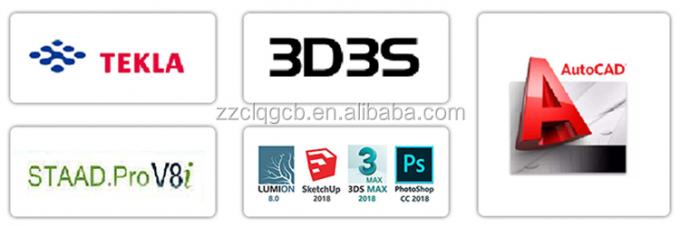 Bengkel Struktur Baja Bangunan Industri Tipe H Kolom C Tipe Purlin 0