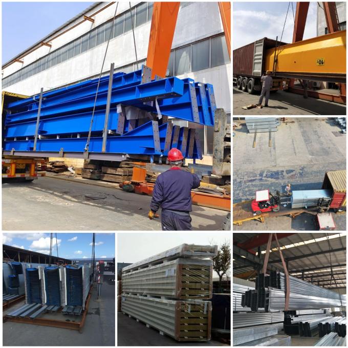 Bengkel Struktur Baja Bangunan Industri Tipe H Kolom C Tipe Purlin 4